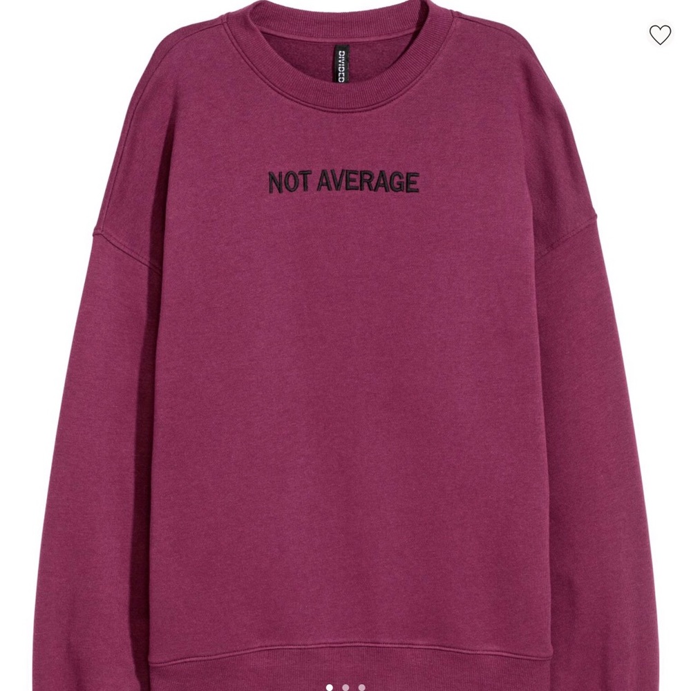 NWT H&M  Ribbon Laced Sweatshirt